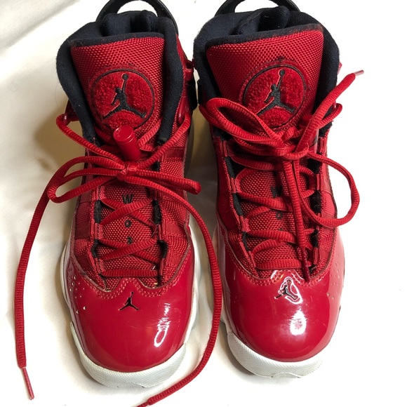 Jordan rings Gym red goat sneakers
